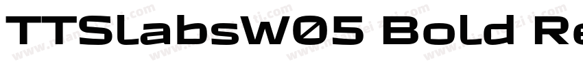 TTSlabsW05 Bold Regular字体转换